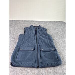 Royal Robbins Womens Vest Size Small Blue‎ Quilted Zip Pocket Travel Hiking
